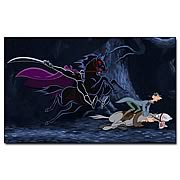 Disney Legend of Sleepy Hollow Ichabod's Wild Night Giclee